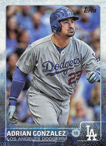 2015 Topps Baseball Adrian Gonzalez #328