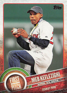 2015 Topps Baseball First Pitch Meb Keflezighi #FP-15