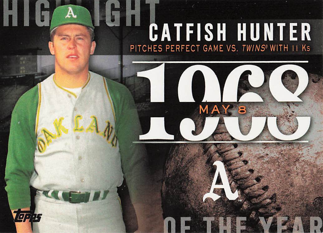 2015 Topps Highlight of the Year Catfish Hunter #H-16