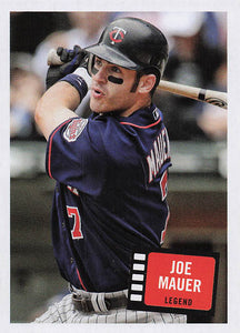 2023 Topps Archives 1957 Topps Hit Stars Joe Mauer #57HS-15