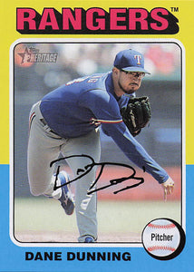 2024 Topps Heritage Dane Dunning #401