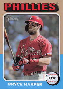 2024 Topps Heritage Bryce Harper #405