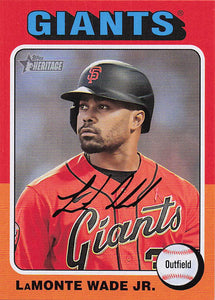 2024 Topps Heritage LaMonte Wade Jr. #454