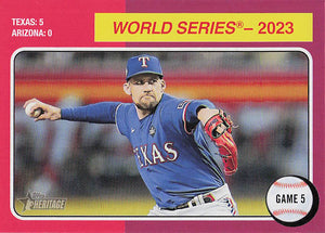2024 Topps Heritage Nathan Eovaldi #465