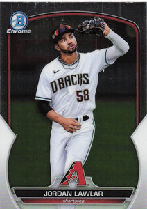 2023 Bowman Chrome Prospects Jordan Lawlar #BCP-92