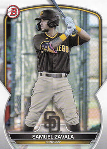 2023 Bowman Prospects Samuel Zavala #BP-75