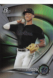 2022 Bowman Platinum Top Prospects Yiddi Cappe #TOP-1