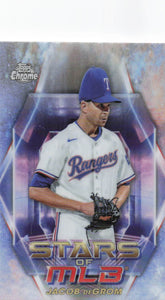2023 Topps Stars of MLB Chrome Jacob DeGrom #SMLBC-49