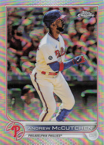2022 Topps Chrome Refractor Andrew McCutchen #153