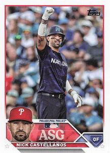 2023 Topps Update Series 2023 All-Star Game Nick Castellanos #ASG-15