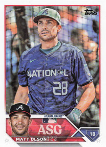 2023 Topps Update Series 2023 All-Star Game Matt Olson #ASG-26