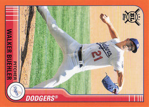 2021 Topps Big League Orange Walker Buehler #92