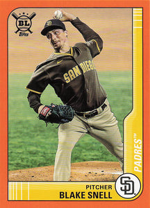 2021 Topps Big League Orange Blake Snell #194
