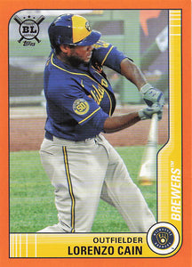 2021 Topps Big League Orange Lorenzo Cain #196