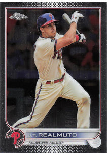 2022 Topps Chrome J.T. Realmuto #13