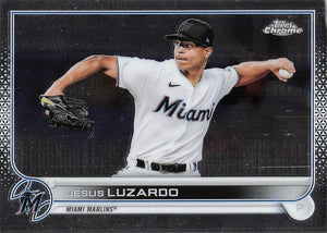 2022 Topps Chrome Jesus Luzardo #112