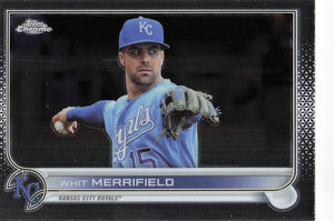 2022 Topps Chrome Whit Merrifield #154