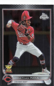 2022 Topps Chrome Jonathan India #182