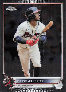 2022 Topps Chrome Ozzie Albies #205