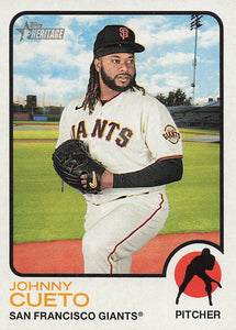 2022 Topps Heritage Johnny Cueto #458