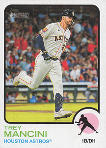 2022 Topps Heritage Trey Mancini #545