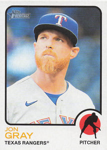 2022 Topps Heritage Jon Gray #706