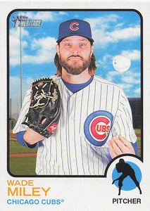 2022 Topps Heritage Wade Miley #716