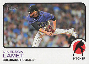 2022 Topps Heritage Dinelson Lamet #718