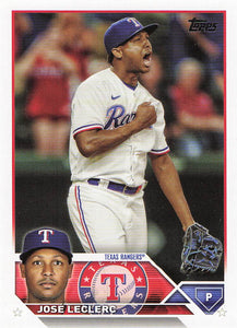 2023 Topps Update José Leclerc #US59