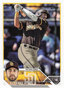 2023 Topps Update Alfonso Rivas #US80
