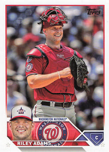 2023 Topps Update Riley Adams #US136