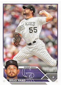 2023 Topps Update Brad Hand #US155