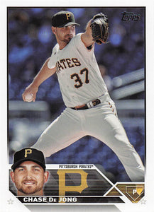 2023 Topps Update Chase De Jong #US297