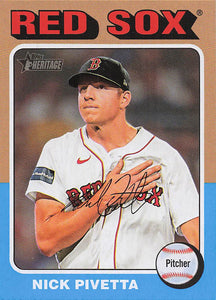 2024 Topps Heritage Nick Pivetta #8 SP