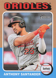 2024 Topps Heritage Anthony Santander #9 SP