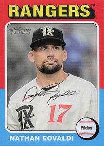 2024 Topps Heritage Nathan Eovaldi #82