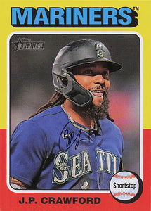 2024 Topps Heritage J.P. Crawford #94 SP
