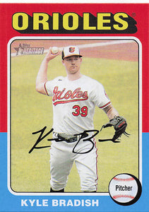 2024 Topps Heritage Kyle Bradish #137