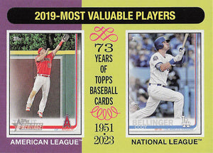 2024 Topps Heritage Mike Trout / Cody Bellinger #211