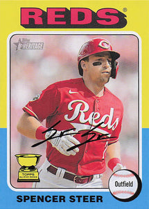 2024 Topps Heritage Spencer Steer #235