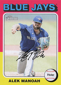 2024 Topps Heritage Alek Manoah #243