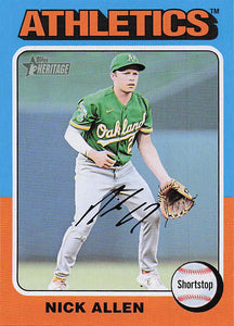 2024 Topps Heritage Nick Allen #249
