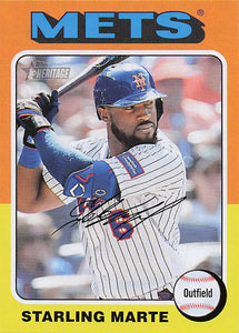 2024 Topps Heritage Starling Marte #266