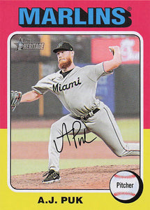 2024 Topps Heritage A.J. Puk #271