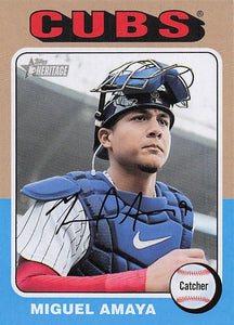 2024 Topps Heritage Miguel Amaya #294