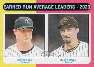 2024 Topps Heritage Gerrit Cole / Blake Snell #311