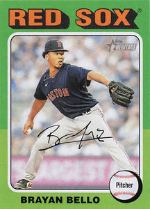2024 Topps Heritage Brayan Bello #342