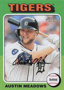 2024 Topps Heritage Austin Meadows #350