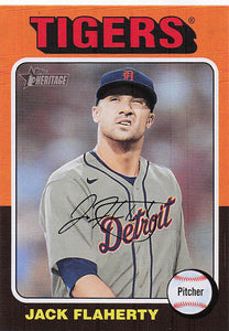 2024 Topps Heritage Jack Flaherty #357