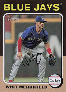 2024 Topps Heritage Whit Merrifield #359